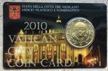 Vatikan 0,50 € Coincard Nr. 1 -