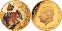 Niue 100$ 1 oz Gold Coin Cute & Cuddly - Baby Numbat -