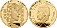 Großbritannien 100£ 1 oz Gold Coin Music Legends - John Lennon -