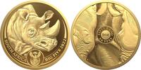 Südafrika 50 Rand 1 oz Gold Coin Big Five Series II - Rhino -