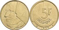 Belgien 5 Francs 1986 vz 20.92 元 含税 ＋  167.34 元 运费