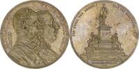 Deutsches Reich Messingmedaille auf die Einweihung des Denkmals für Alfred Krupp und Friedrich Alfred Krupp -