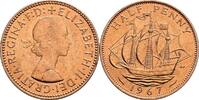 Großbritannien Half Penny Queen Elizabeth II. -