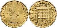 Großbritannien 3 Pence Queen Elizabeth II. -