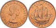 Großbritannien Half Penny Queen Elizabeth II. -