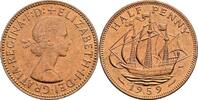 Großbritannien Half Penny Queen Elizabeth II. -