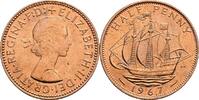 Großbritannien Half Penny Queen Elizabeth II. -