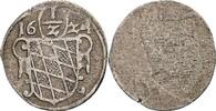 Bayern 1/2 Kreuzer Kurfürst Maximilian I. 1623-1651 -