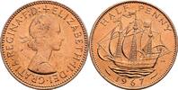 Großbritannien Half Penny Queen Elizabeth II. -