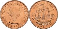 Großbritannien Half Penny Queen Elizabeth II. -