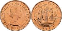 Großbritannien Half Penny Queen Elizabeth II. -
