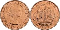 Großbritannien Half Penny Queen Elizabeth II. -