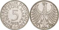 Deutschland 5 Deutsche Mark 1958 G ss 66.81 元 含税 ＋  167.01 元 运费