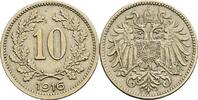 Kaisertum Österreich 10 Heller Franz Joseph I. 1848-1916 -