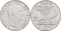 Italien 50 Centesimi 1941 Vittorio Emanuele III. vz 20.92 元 含税 ＋  167.34 元 运费