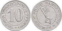Deutschland, Bremen 10 Pfennig Notgeld -