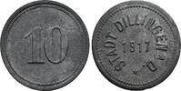 Deutschland, Dillingen 10 Pfennig Notgeld -