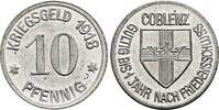 Deutschland, Coblenz 10 Pfennig 1918 Notgeld vz/stfr 45.88 元 含税 ＋  166.83 元 运费
