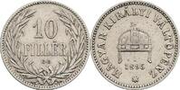 Kaisertum Österreich 10 Filler Kaiser Franz Joseph I. 1848-1916 -