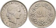 Schweiz 20 Rappen 1971 ss+/vz 20.92 元 含税 ＋  167.34 元 运费