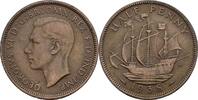Großbritannien Half Penny George VI. -