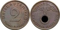 Deutsches Drittes Reich 2 Reichspfennig -