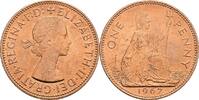 Großbritannien 1 Penny 1967 Queen Elizabeth II. vz 20.92 元 含税 ＋  167.34 元 运费