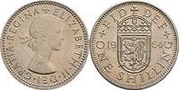 Großbritannien 1 Shilling 1964 Queen Elizabeth II. ss+/vz 20.92 元 含税 ＋  167.34 元 运费