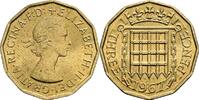 Großbritannien 3 Pence Queen Elizabeth II. -