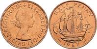Großbritannien Half Penny Queen Elizabeth II. -