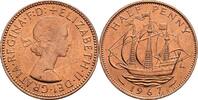 Großbritannien Half Penny Queen Elizabeth II. -