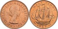 Großbritannien Half Penny Queen Elizabeth II. -