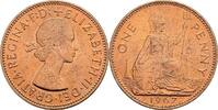 Großbritannien 1 Penny Queen Elizabeth II. -