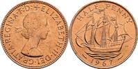 Großbritannien Half Penny Queen Elizabeth II. -