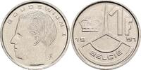Belgien 1 Frank 1991 ss/vz 20.92 元 含税 ＋  167.34 元 运费