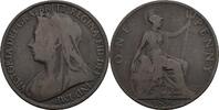 Großbritannien 1 Penny 1896 Victoria 1837-1901 s/ss- 54.39 元 含税 ＋  167.34 元 运费