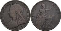 Großbritannien 1 Penny 1898 Victoria 1837-1901 ss- 75.30 元 含税 ＋  167.34 元 运费