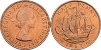 Großbritannien Half Penny Queen Elizabeth II. -