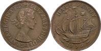 Großbritannien Half Penny Queen Elizabeth II. -