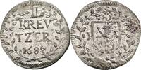 Hessen-Darmstadt, Ernst Ludwig 1678-1739 1 Kreuzer -
