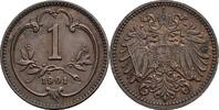Österreich, Kaiser Franz Joseph I., 1 Heller 1901 ss 20.92 元 含税 ＋  167.34 元 运费