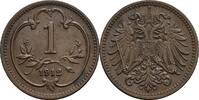 Österreich, Kaiser Franz Joseph I., 1 Heller 1912 ss 20.92 元 含税 ＋  167.34 元 运费