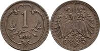 Österreich, Kaiser Franz Joseph I., 1 Heller 1914 ss 20.92 元 含税 ＋  167.34 元 运费
