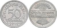 Deutsches Reich, 50 Pfennig 1922 A ss 20.92 元 含税 ＋  167.34 元 运费