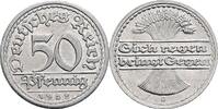 Deutsches Reich 50 Pfennig 1922 G ss 20.92 元 含税 ＋  167.34 元 运费