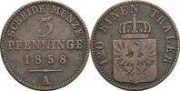Preussen 3 Pfennige -
