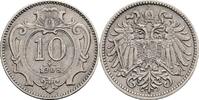 Österreich, Kaiser Franz Joseph I., 10 Heller 1908 ss 20.85 元 含税 ＋  166.83 元 运费
