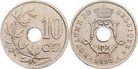 Belgien, Leopold II. 1865-1909 10 Centimes -