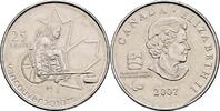 Kanada 25 Cents 2007 vz 20.85 元 含税 ＋  166.83 元 运费