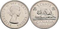 Kanada 5 Cents 1964 vz 20.85 元 含税 ＋  166.83 元 运费